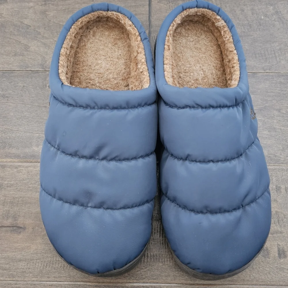 Ariat Blue Quilted Clog Slippers with Comfortable Lining Sz 12